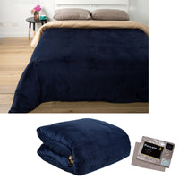 J Elliot Home Indigo King Bim Beri Quilted Bedspread with bonus standard pillowcases