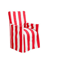 IDC Homewares Cotton Director Chair Cover Red Stripes