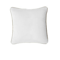 J Elliot Home Gabriel 100% Cotton Cushion Cover 43 x 43 cm White