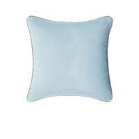 J Elliot Home Gabriel 100% Cotton Cushion Cover 50 x 50 cm Illusion Blue