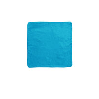 Lollipop Cotton Piped Square Cushion Cover 40 x 40 cm Aqua