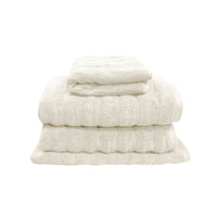 J Elliot Home Set of 4 George Collective Cotton Bath Towel Set Snow