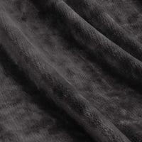 Ardor Lucia Luxury Push Blanket Charcoal King