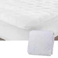 Essentially Home Living Microfibre Quilted Fitted Mattress Protector - LONG SINGLE