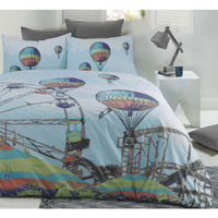 Retro Home Quilt Cover Set Carnival KING