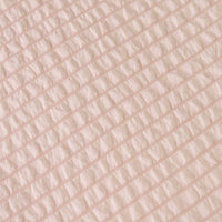 Ardor Ingrid Blush Seersucker Stripe Quilt Cover Set Double