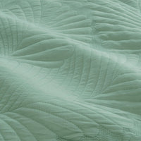 Ardor Molly Palm Green Quilted Quilt Cover Set King