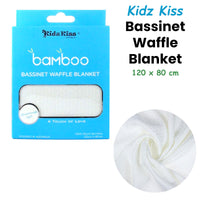 Rayon Bamboo Waffle Blanket Bassinet Size 120x80cm