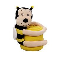Baby Yellow Blanket with Toy Bumble Bee