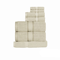 Kingtex 550gsm Cotton 7 Pce Towel Set Linen