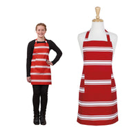 Ladelle Butcher Cotton Teen Apron Red