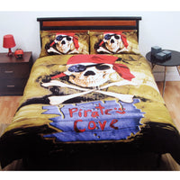 Just Home Pirates Cove Quilt Cover Set Double
