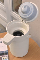 Kylin 304 Stainless Steel Air Press Pot Beverage Dispenser 2.5L - Cream
