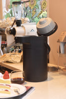 Kylin 304 Stainless Steel Air Press Pot Beverage Dispenser 2.5L - Black