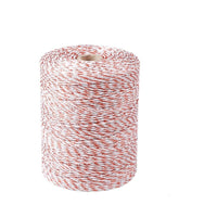 500m Roll Polywire Electric Fence Stainless Steel Poly Wire Energiser Insulator