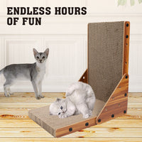 VaKa Cat Scratch Pad Cardboard Kitten Cat Scratcher Scratching Board Scatch Toy