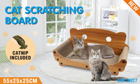 VaKa Cat Scratching Scratcher Board Cat Tree Pad Lounge Toy Corrugated Cardboard