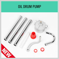 Aluminium Rotary Drum Pump Diesel Fuel Kero Oil Petrol 44 Gallon Drum Hand Pump