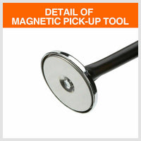 Large Magnetic Pick Up Tool Extra Long Telescopic Hold 30kg Extensible 60-100cm