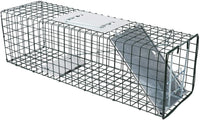81.5*26*32CM Animal Trap Cage Humane Live Steel Catch Possum Fox Rat Cat Rabbit