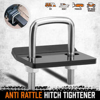 Anti Rattle Tow Bar Hitch Tongue Stabilizer Tightener Bracket Caravan Trailer