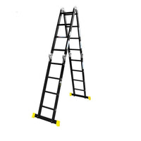 4.7M Multi Purpose Ladder Aluminium Folding Platform Extension Step Non-Slip Au