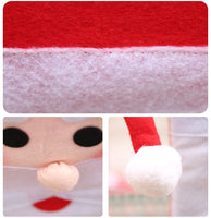 6x Christmas Cute Lady Santa Hat Chair Covers Dinner Home Décor Ornaments Gift, Mr Santa