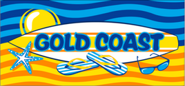36 x Surfing Gold Coast Beach Towel