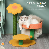 Sun flower cat climbing frame cat scratching post toy