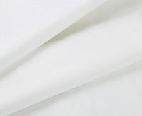 1000TC Ultra Soft Double Size Bed White Flat & Fitted Sheet Set
