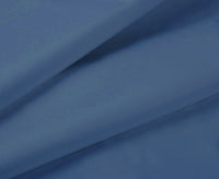 1000TC King Single Size Bed Soft Flat & Fitted Sheet Set Greyish Blue