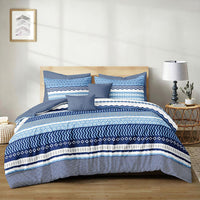 Olsen King Size Quilt/Doona/Duvet Cover Set