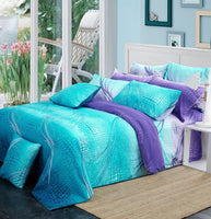 Vitara Queen Size Bed Quilt/Doona/Duvet Cover Set