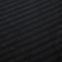 1000TC Ultra Soft Striped Queen Size Black Duvet Doona Quilt Cover Set