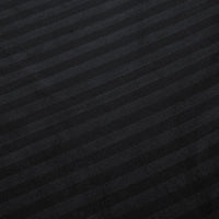 1000TC Ultra Soft Striped Super King Size Black Duvet Doona Quilt Cover Set