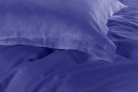 1000TC Tailored Queen Size Royal Blue Duvet Doona Quilt Cover Set