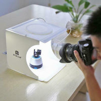 LED Light Photo Cube Box