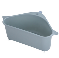 Corner Sink Basket Grey