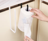 Paper Roll Holder Under Cabinet Black