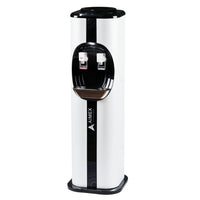 Luxurious Black and White Free Standing Hot and Cold Water Dispenser - LG Compressor