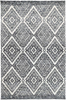 Amritsar Glenfalls Anthracite Tribal Rug 160X230