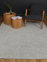 Harlow Cue Grey Wool Blend Rug 160x230