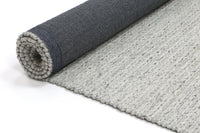 Harlow Cue Grey Wool Blend Rug 160x230