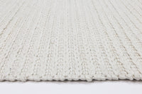 Harlow Cue White Wool Blend Rug 160x230