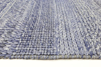 Harlow Grace Blue Wool Blend Rug 160x230