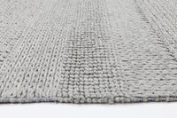 Harlow Grace Grey Wool Blend Rug 160x230