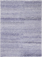 Harlow Loopy Blue Wool Blend Rug 160x230