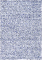 Harlow Ringlets Blue Wool Blend Rug 160x230