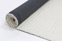 Harlow Cue White Wool Blend Rug 200x290