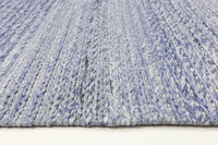 Harlow Cue Blue Wool Blend Rug 240x330